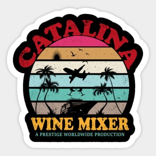 VINTAGE CATALINA WINE MIXER Sticker